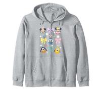 Disney Mickey & Friends Cute Easter Eggs Pastel Color Logo Sweat à Capuche