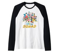 Disney Mickey & Friends "Disney Squad" Group Event Matching Manche Raglan