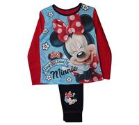 Disney Mickey & Friends - Ensemble de Pyjama - Fille (9-10 Ans) (Bleu Marine/Rouge)