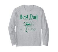 Disney Mickey & Friends Father's Day Best Dad Goofy Big Logo Manche Longue