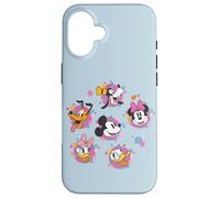 Disney Mickey & Friends Spring Easter Friendly Flower Faces Coque pour iPhone 16