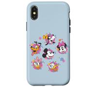 Disney Mickey & Friends Spring Easter Friendly Flower Faces Coque pour iPhone X/XS
