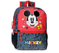 Disney Sac à dos scolaire Mickey Get Moving – Polyester 25x32x12 cm 9,6 L Multicolore