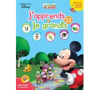 Disney - Mickey - J'apprends et je grandis - Moyenne Section - Grande Section 4-6 ans - Collectif Disney - Hachette Education - broché - Scolaire / Universitaire