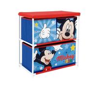 Disney Étagère de rangement Mickey 3 tiroirs multicolore enfants