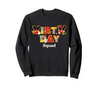 Disney Mickey & Minnie "Birthday Squad" Big Letters Party Sweatshirt
