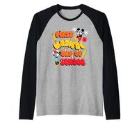 Disney Mickey Minnie Chip 'n Dale 1st Magical Day of School Manche Raglan