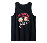Disney Mickey & Minnie Christmas Be Merry & Joyful Holiday Débardeur