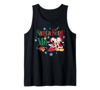 Disney Mickey & Minnie Christmas Santa Sent Me Holiday Débardeur
