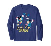 Disney Mickey & Minnie Graduation Class of 2026 New Grad '26 Manche Longue
