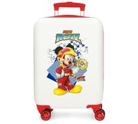 Disney Mickey & Minnie Joy Mixte Enfant Bagage - Bagage pour Enfant, Blanc, Cabina 50