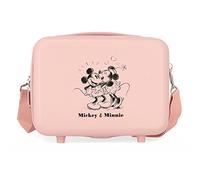 Disney Mickey & Minnie Kisses Trousse de Toilette Adaptable Nude 29x21x15 cms ABS Rigide 9.14L 0.8 kgs