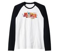 Disney Mickey & Minnie Mediterranean City Travel Adventure Manche Raglan