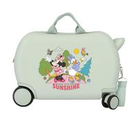 Joumma Disney Mickey et Minnie Valise pour Enfant Multicolore 45 x 31 x 20 cm Rigide 1,8 kg Fermeture à Combinaison latérale ABS 1,8 kg 27,9 L Bagage à Main, Multicolore, Talla única, Valise pour