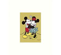 Disney Mickey & Minnie Mouse (True Love) 24 x 30 cm montée d'impression