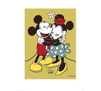 Disney Mickey & Minnie Mouse (True Love) 60 x 80 cm Toile Imprimée