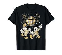 Disney Mickey & Minnie New Year's Eve Disco Pajama PJ Party T-Shirt