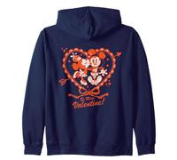 Disney Mickey & Minnie Valentine's Day "Be Mine, Valentine!" Sweat à Capuche