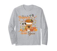 Disney Mickey & Minnie You're The Pumpkin to My Spice Fall Manche Longue