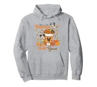 Disney Mickey & Minnie "You're the Pumpkin to My Spice" Fall Sweat à Capuche, Unisexe pour adultes, Gris Chiné, M