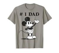 Disney Mickey Mouse #1 Papa Traditionnel Mickey Fête des Pères T-Shirt
