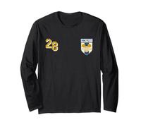 Disney Mickey Mouse #28 Soccer Sports Team Jersey Style Manche Longue