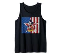 Disney Mickey Mouse 4th of July Americana Star USA 250th Débardeur