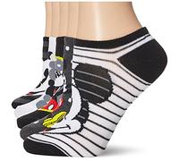 Disney Mickey Mouse 5 Pack No Show Socks Chaussettes décontractées Femme (lot de 5)