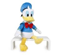 Disney Mickey Mouse-760014113 by Play Peluche Donald Officielle Soft 40 cm, Couleur Bleu/Jaune/Blanc, 30 cm Assise et 40 cm de Pied (8425611341137)
