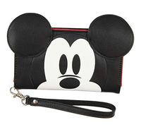 Disney Mickey Mouse 90 Years True Original 3D Ear Cell Phone Wristlet Wallet
