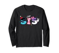 Disney Mickey Mouse and Friends Lil Sis Family Trip Matching Manche Longue