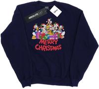 Disney - "Mickey Mouse and Friends" Sweat-shirt pour homme BI38823 (3XL) (Bleu marine)