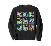 Disney Mickey Mouse and Goofy Current Mood Funny Retro Moods Sweatshirt