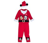 Disney Mickey Mouse and Pluto Santa Suit Set for Baby Size 9-12 MO Multi