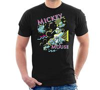 Disney Mickey Mouse Band 80s Vice Men's T-Shirt