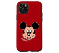 Disney Mickey Mouse Big Face Forward Character Trip Matching Coque pour iPhone 11 Pro