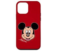 Disney Mickey Mouse Big Face Forward Character Trip Matching Coque pour iPhone 12 Mini