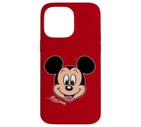 Disney Mickey Mouse Big Face Forward Character Trip Matching Coque pour iPhone 14 Pro Max