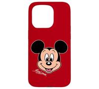 Disney Mickey Mouse Big Face Forward Character Trip Matching Coque pour iPhone 15 Pro