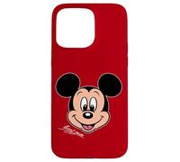 Disney Mickey Mouse Big Face Forward Character Trip Matching Coque pour iPhone 15 Pro Max