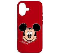 Disney Mickey Mouse Big Face Forward Character Trip Matching Coque pour iPhone 17