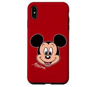 Disney Mickey Mouse Big Face Forward Character Trip Matching Coque pour iPhone XS Max