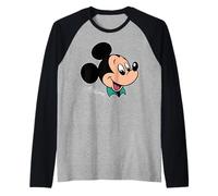 Disney Mickey Mouse Big Face Side Character Trip Matching Manche Raglan