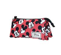 Disney Mickey Mouse Blinks-Trousse Triple HS, Rouge
