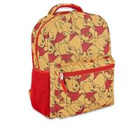 Disney Mickey Mouse Bookbag Sac à dos - Sac à dos Mickey Mouse et Stitch Allover pour l'école - Sac à dos pour garçons, filles, enfants, Ourson doré
