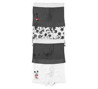 Disney Mickey Mouse Boxers pour garçons - sous-vêtements Enfants Boxer Gris (Pack de 4) (DE/NL/SE/PL, Numérique, 122, 128, Regular, Gris)