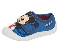 Disney Mickey Mouse Chaussures en toile pour garçon, bleu, 20 EU