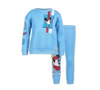 Disney Mickey Mouse Ensemble sweat et pantalon 2 pièces pour tout-petits et grands enfants, bleu, 4 ans