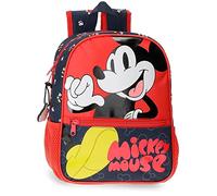 Disney Mickey Mouse Fashion Sac à dos préscolaire Multicolore 23 x 28 x 10 cm Microfibre 6,44 L, multicolore, Sac à dos maternel