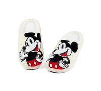 Disney Mickey Mouse Femmes Pantoufles Clubhouse Personnage Marchandise Gris Mule Pantoufles Pour Dames Chaussures d’intérieur